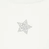 Sweat-shirt avec étoiles en strass Sweat-shirt avec étoiles en strass