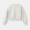 Sweat-shirt avec étoiles en strass et détails en lurex