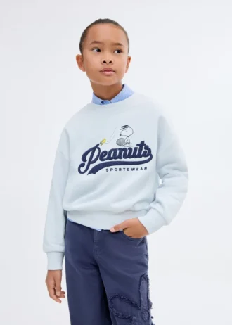 Sweat-shirt brodé Snoopy
