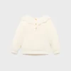 Sweat-shirt à col babydoll