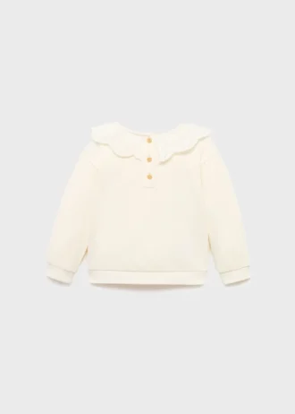Sweat-shirt à col babydoll Sweat-shirt à col babydoll