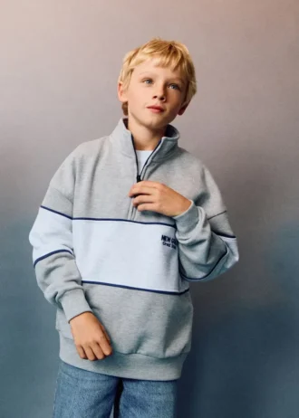 Sweat-shirt à col Perkins