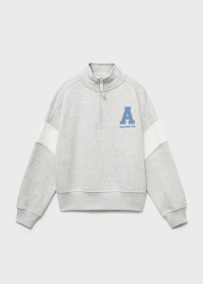 Sweat-shirt à col Perkins