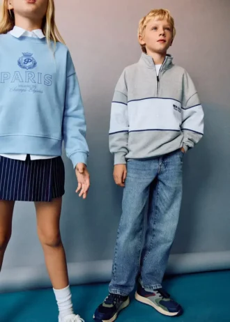 Sweat-shirt à col Perkins
