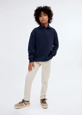 Sweat-shirt à col polo Sweat-shirt à col polo