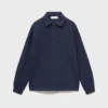 Sweat-shirt à col polo