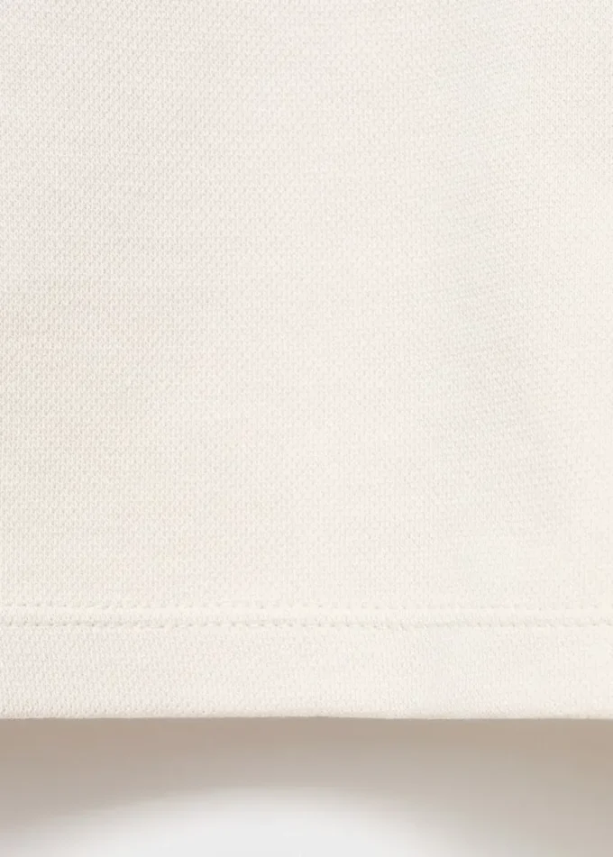 Sweat-shirt à col polo