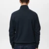 Sweat-shirt à col zippé et coupe classique