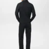 Sweat-shirt en coton avec col zippé