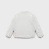 Sweat-shirt en coton boutonné
