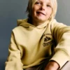 Sweat-shirt en coton brodé