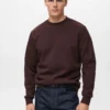 Sweat-shirt en coton coupe classique Sweat-shirt en coton coupe classique