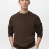 Sweat-shirt en coton coupe classique Sweat-shirt en coton coupe classique