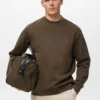 Sweat-shirt en coton coupe classique Sweat-shirt en coton coupe classique