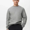 Sweat-shirt en coton coupe classique Sweat-shirt en coton coupe classique