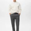 Sweat-shirt en coton coupe classique Sweat-shirt en coton coupe classique