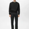 Sweat-shirt en coton coupe classique Sweat-shirt en coton coupe classique