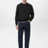 Sweat-shirt en coton coupe classique Sweat-shirt en coton coupe classique