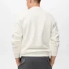 Sweat-shirt en coton coupe classique Sweat-shirt en coton coupe classique