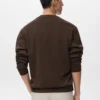 Sweat-shirt en coton coupe classique Sweat-shirt en coton coupe classique