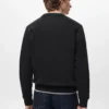 Sweat-shirt en coton coupe classique Sweat-shirt en coton coupe classique