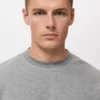 Sweat-shirt en coton coupe classique Sweat-shirt en coton coupe classique