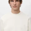 Sweat-shirt en coton coupe classique Sweat-shirt en coton coupe classique