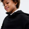 Sweat-shirt en coton entrelacé