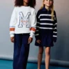 Sweat-shirt en coton imprimé Sweat-shirt en coton imprimé