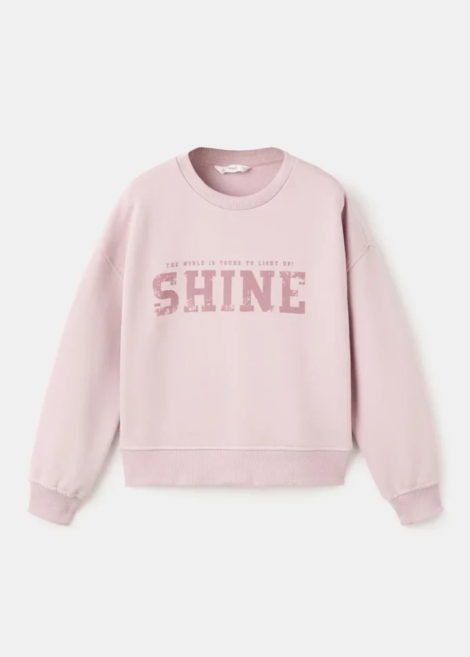 Sweat-shirt en coton imprimé Sweat-shirt en coton imprimé