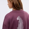 Sweat-shirt en coton imprimé Sweat-shirt en coton imprimé
