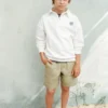 Bermuda en lin mélangé