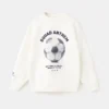 Sweat-shirt en coton imprimé Sweat-shirt en coton imprimé