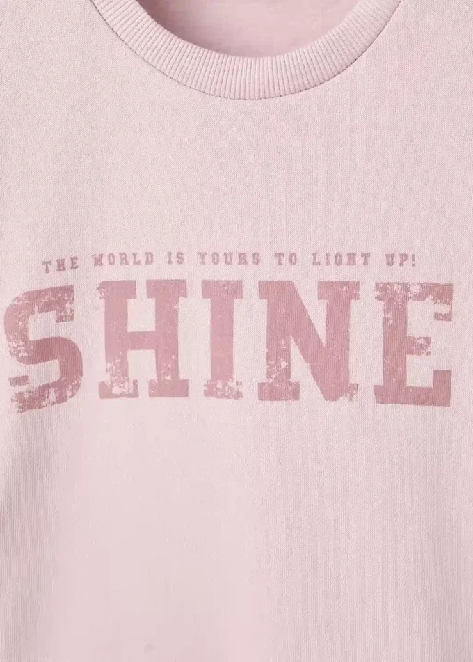 Sweat-shirt en coton imprimé Sweat-shirt en coton imprimé