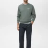 Sweat-shirt en coton imprimé