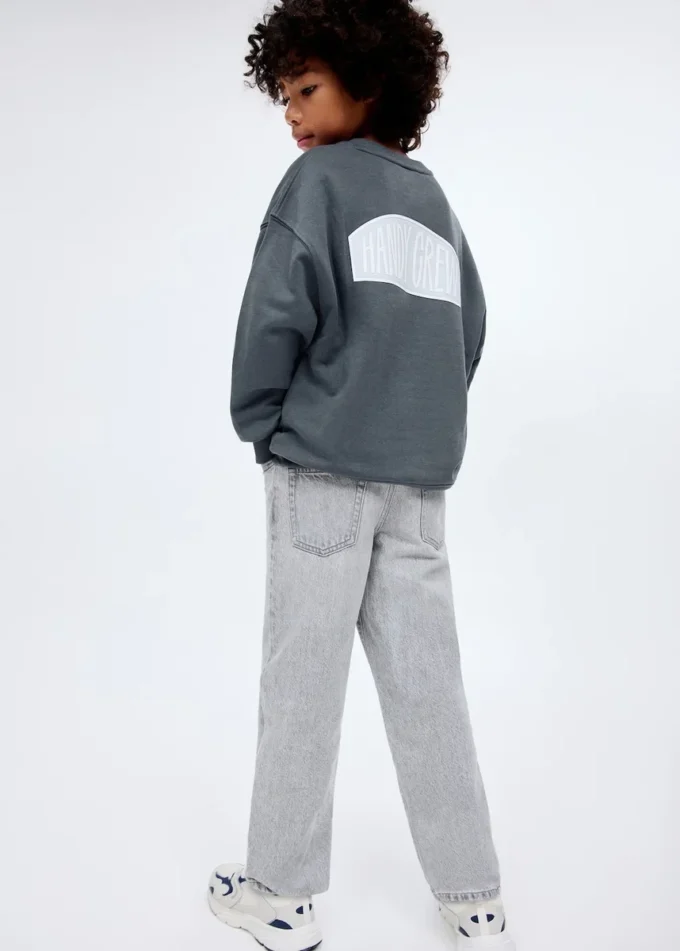 Sweat-shirt en coton imprimé Sweat-shirt en coton imprimé