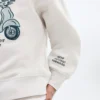 Sweat-shirt en coton imprimé Sweat-shirt en coton imprimé