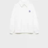 Sweat-shirt en coton imprimé