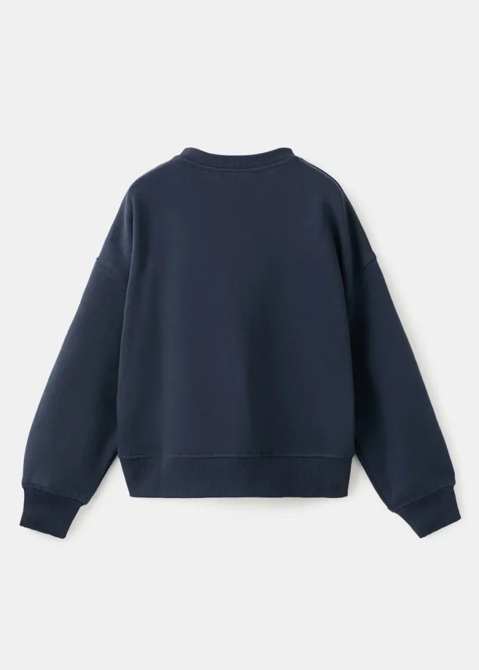 Sweat-shirt en coton imprimé Sweat-shirt en coton imprimé