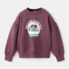 Sweat-shirt en coton imprimé Sweat-shirt en coton imprimé