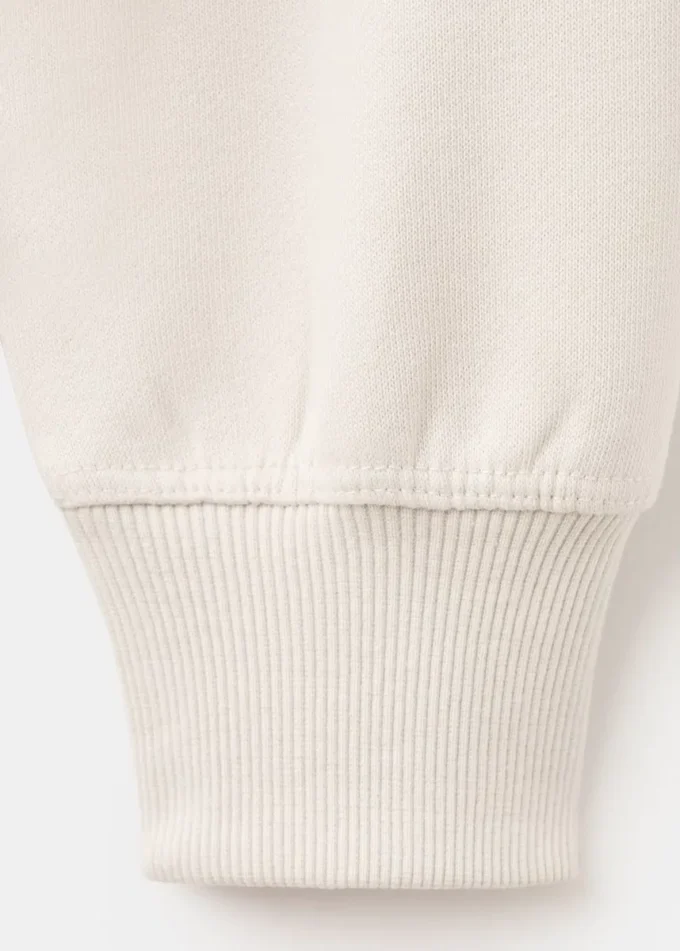 Sweat-shirt en coton imprimé