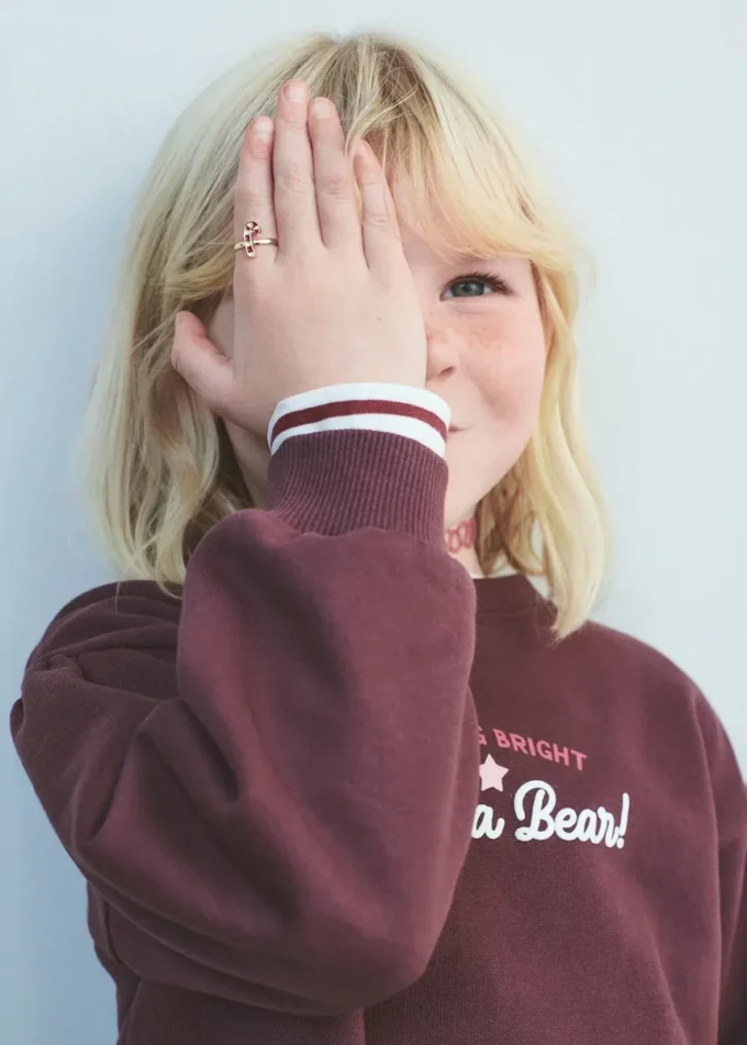 Sweat-shirt en coton imprimé Sweat-shirt en coton imprimé