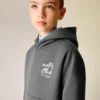 Sweat-shirt en coton imprimé