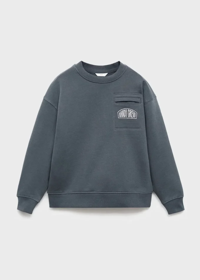 Sweat-shirt en coton imprimé Sweat-shirt en coton imprimé