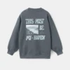 Sweat-shirt en coton imprimé Sweat-shirt en coton imprimé