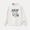 Sweat-shirt en coton imprimé Sweat-shirt en coton imprimé