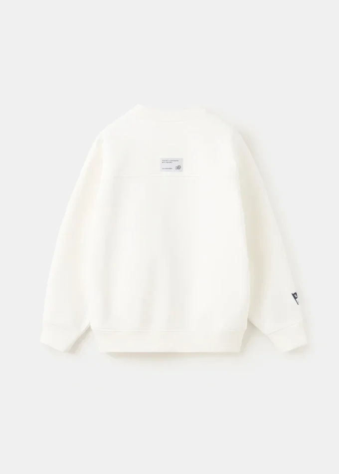 Sweat-shirt en coton imprimé Sweat-shirt en coton imprimé