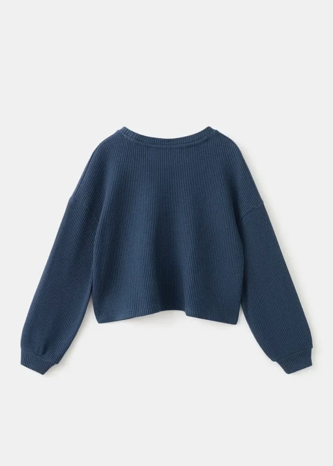 Sweat-shirt en coton imprimé Sweat-shirt en coton imprimé