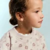 Sweat-shirt en coton imprimé léopard