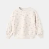 Sweat-shirt en coton imprimé léopard